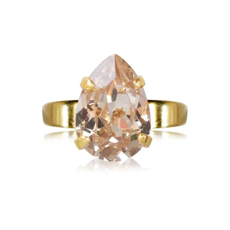Ring Mini Drop Silk (Guld)>Caroline Svedbom Hot