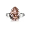Ring Mini Drop Vintage Rose (Rhodium)>Caroline Svedbom Outlet