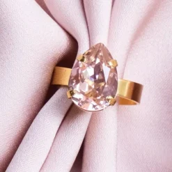 Ring Mini Drop Vintage Rose (Rhodium)>Caroline Svedbom Outlet