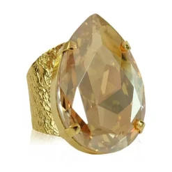 Ring Perfect Drop Golden Shadow (Guld)>Caroline Svedbom Best