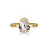 Ring Petite Drop Crystal (Guld)>Caroline Svedbom Discount
