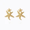 Sea Star Twin Örhängen (Guld)>Caroline Svedbom New