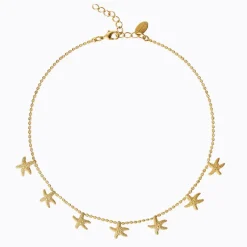 Sea Star Choker Halsband (Gold)>Caroline Svedbom Online
