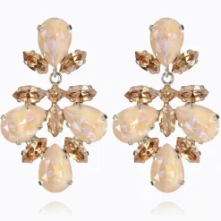 Selene Örhängen/ Ivory Cream Delite (Rhodium)>Caroline Svedbom Sale