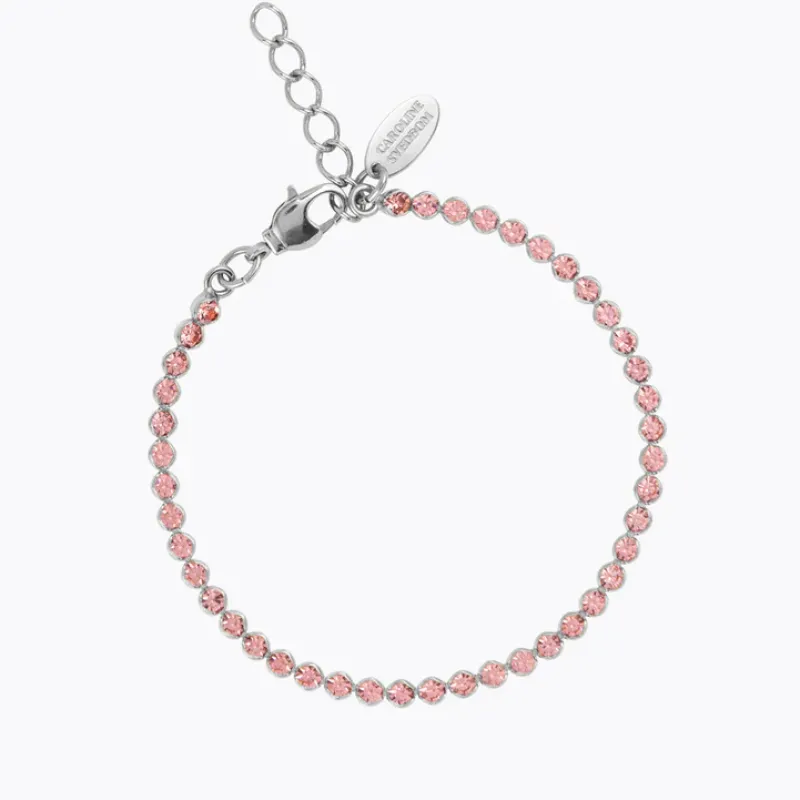 Caroline Svedbom Siri Armband/ Light Rose (Rhodium)>Caroline Svedbom Armband Outlet