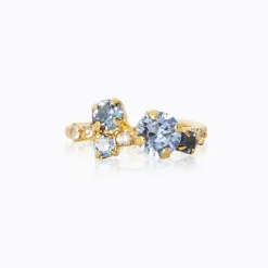 Caroline Svedbom Stardust Ring / Blue Combo (Guld)>Caroline Svedbom Ringar Outlet