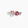 Stardust Ring / Rose Combo (Rhodium)>Caroline Svedbom Clearance