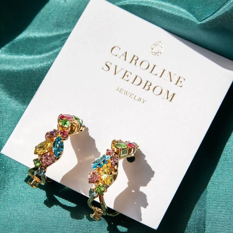 Stella Örhängen / Rainbow Combo (Guld)>Caroline Svedbom Online