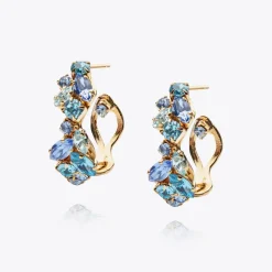 Stella Örhängen / Blue Combo (Guld)>Caroline Svedbom Sale
