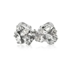 Stella Ring / Crystal (Rhodium)>Caroline Svedbom Clearance