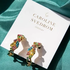 Stella Örhängen / Rainbow Combo (Rhodium)>Caroline Svedbom Hot