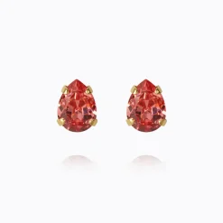 Superpetite Drop Örhängen / Rose Peach (Guld)>Caroline Svedbom