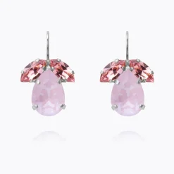 Timo Örhängen / Soft Pink Combo (Rhodium)>Caroline Svedbom New
