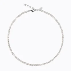 Zara Halsband / Crystal (Rhodium)>Caroline Svedbom Outlet