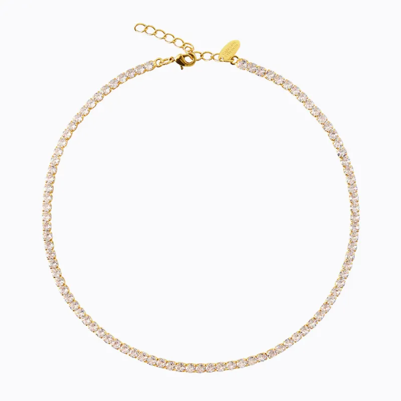 Caroline Svedbom Zara Halsband / Crystal (Guld)>Caroline Svedbom Halsband Outlet