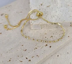 Guldarmband 18K förgyllning – CZ>Celine Estelle Clearance
