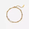Guldarmband med 18K förgyllning – 16+4 cm>Celine Estelle