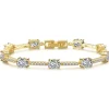 Guldarmband med 18K förgyllning och CZ 16,5+2 cm>Celine Estelle Online