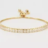 Celine Estelle Guldarmband med 18K och CZ>KAMPANJ Sale