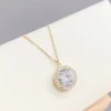 Celine Estelle Guldhalsband med 14K förgyllning och CZ 42+5 cm>KAMPANJ New