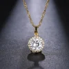Celine Estelle Guldhalsband med 18K förgyllning med CZ 42+5 cm>KAMPANJ