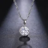halsband silver med cubic zirconia och CZ 40+5 cm>Celine Estelle Outlet