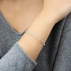 Silverarmband i rostfritt stål 15+5 cm>Celine Estelle Hot
