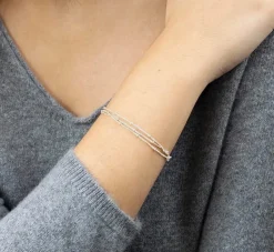 Silverarmband i rostfritt stål 15+5 cm>Celine Estelle Hot