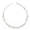 Silverarmband med 18K förgyllning med CZ 16+4 cm>Celine Estelle Outlet