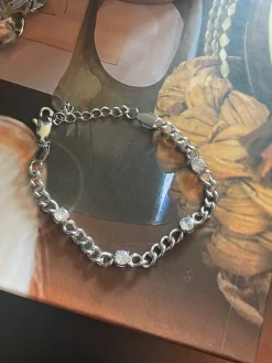 Silverarmband med CZ 17+5 cm>Celine Estelle Hot