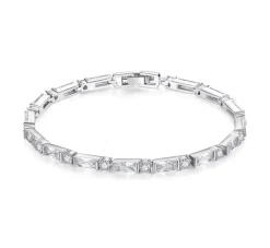 Silverarmband med CZ 18 cm>Celine Estelle Hot