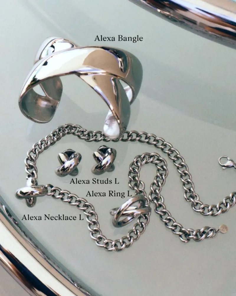 Alexa Halsband L – Stål>Edblad Outlet