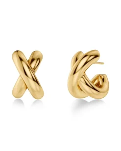 Alexa Hoops L – Guld>Edblad New