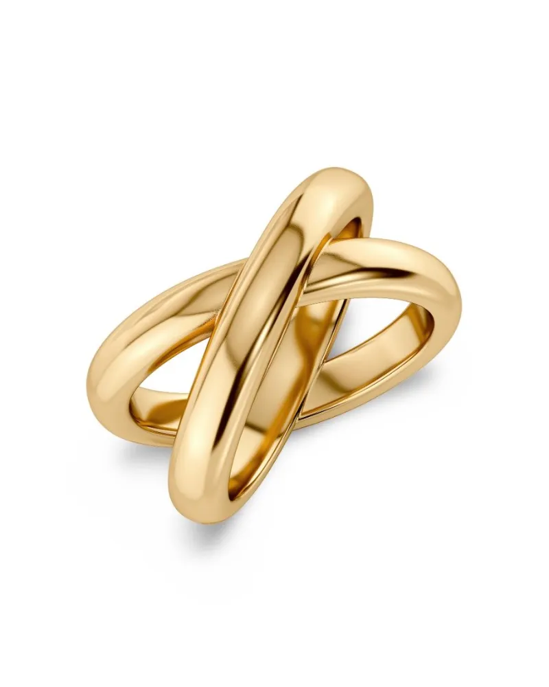 Alexa Ring L – Guld>Edblad Sale