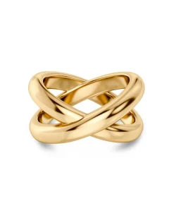 Alexa Ring L – Guld>Edblad Sale