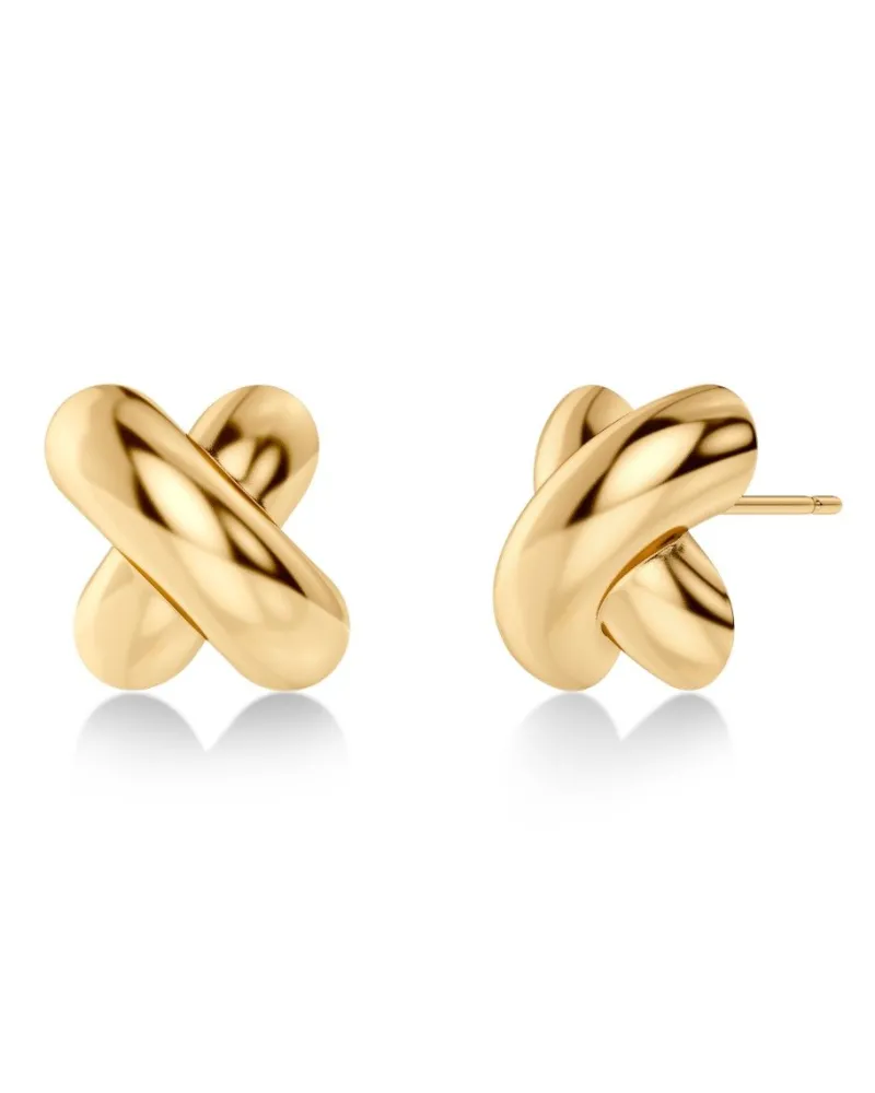 Alexa Studs L – Guld>Edblad Outlet