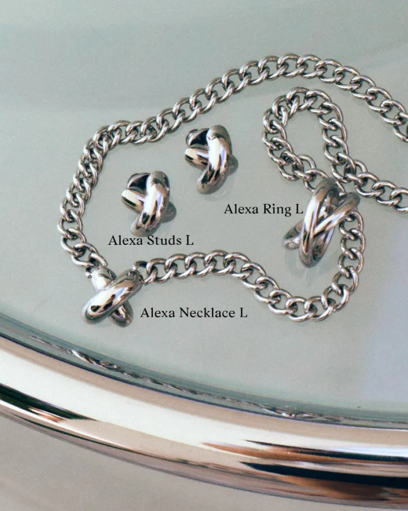 Alexa Studs L – Stål>Edblad Discount