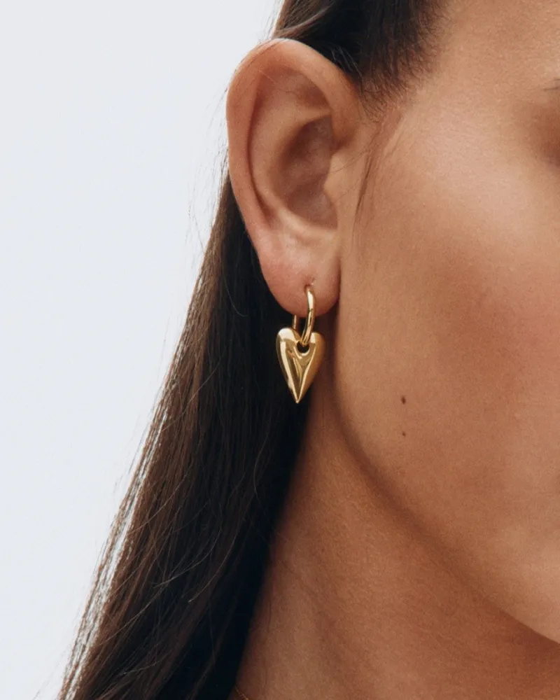 Amore Hoops L -Guld>Edblad Best