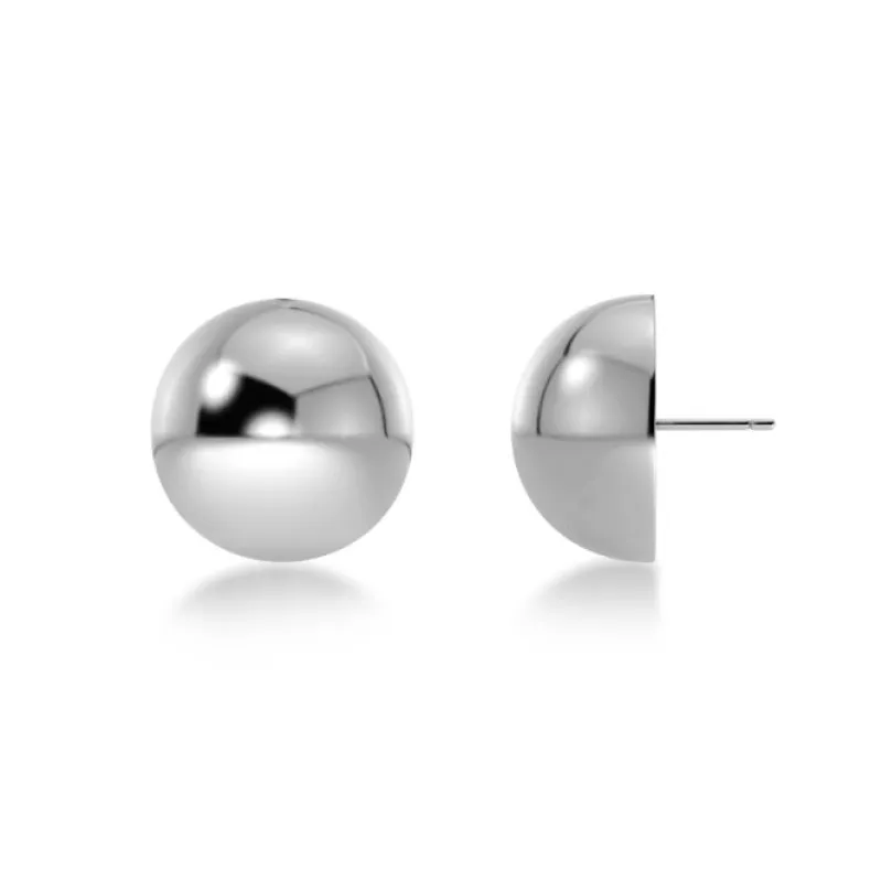 Bead Stud Örhängen Stål>Edblad Outlet