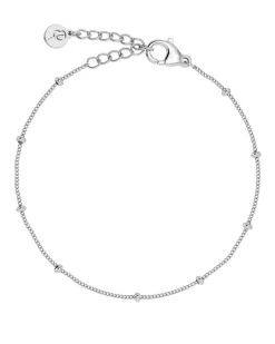 Beaded Kedje Armband Stål>Edblad Outlet