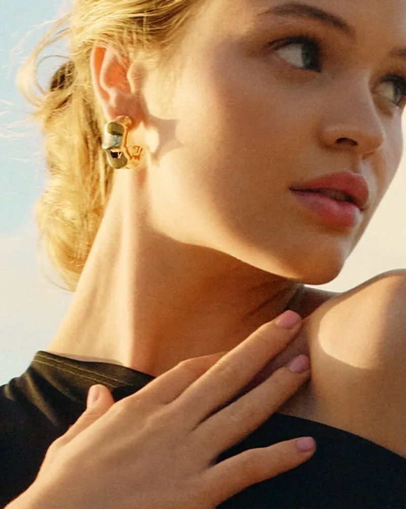 Cane Hoops Multi L – Guld>Edblad Clearance