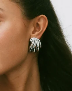 Corazza Studs L Örhängen Stål>Edblad Discount