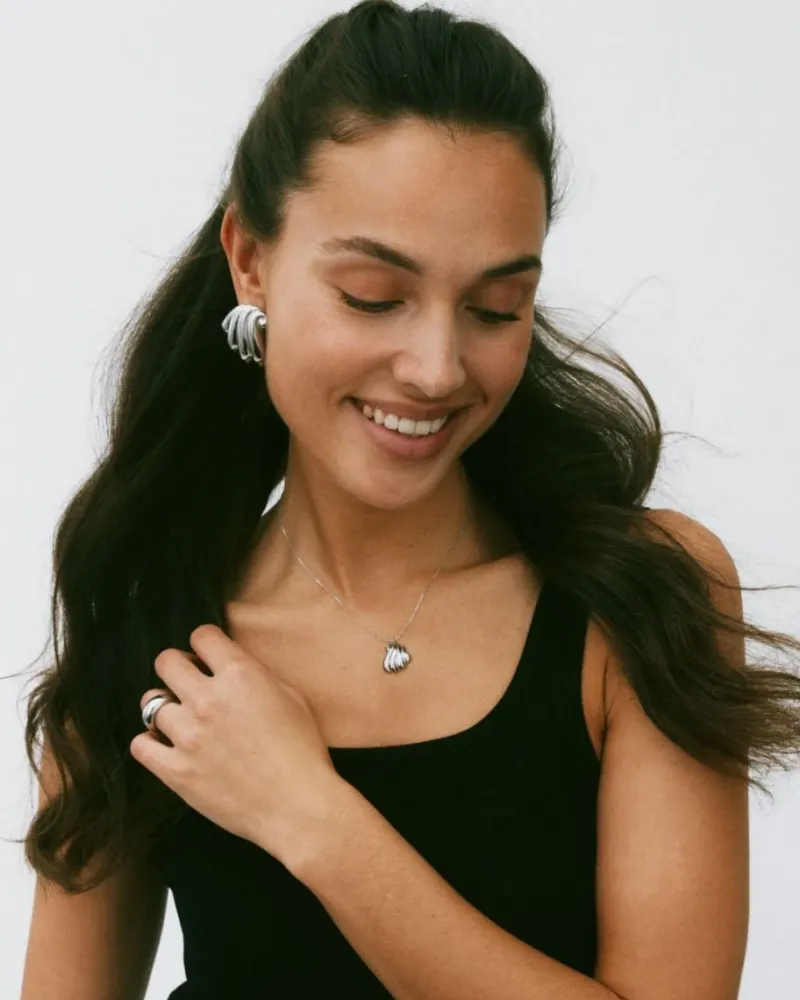 Corazza Studs L Örhängen Stål>Edblad Discount