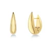 Crest Hoops L Guld – 127398>Edblad Outlet