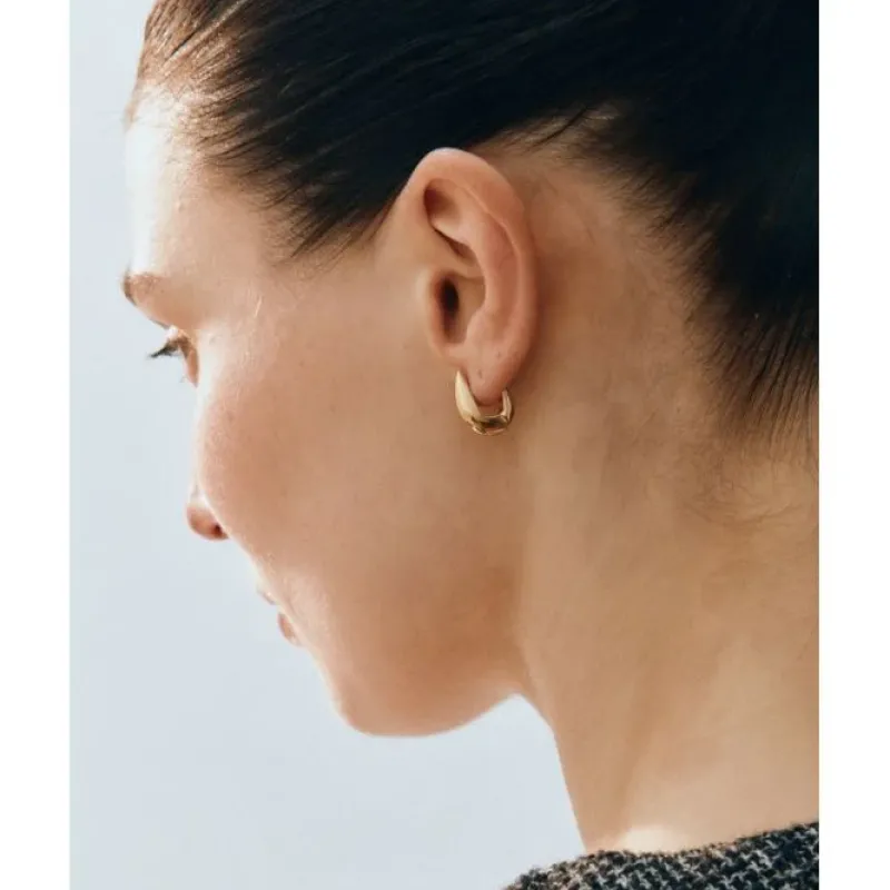 Crest Hoops S Guld – 127396>Edblad Discount