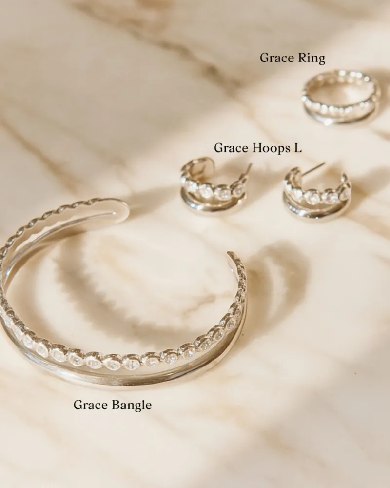 Grace Hoops L – Stål>Edblad Sale