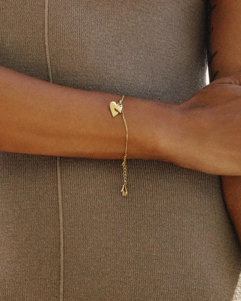Heart to Heart Armband- Guld>Edblad New