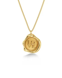Holly Halsband L – Guld>Edblad Sale