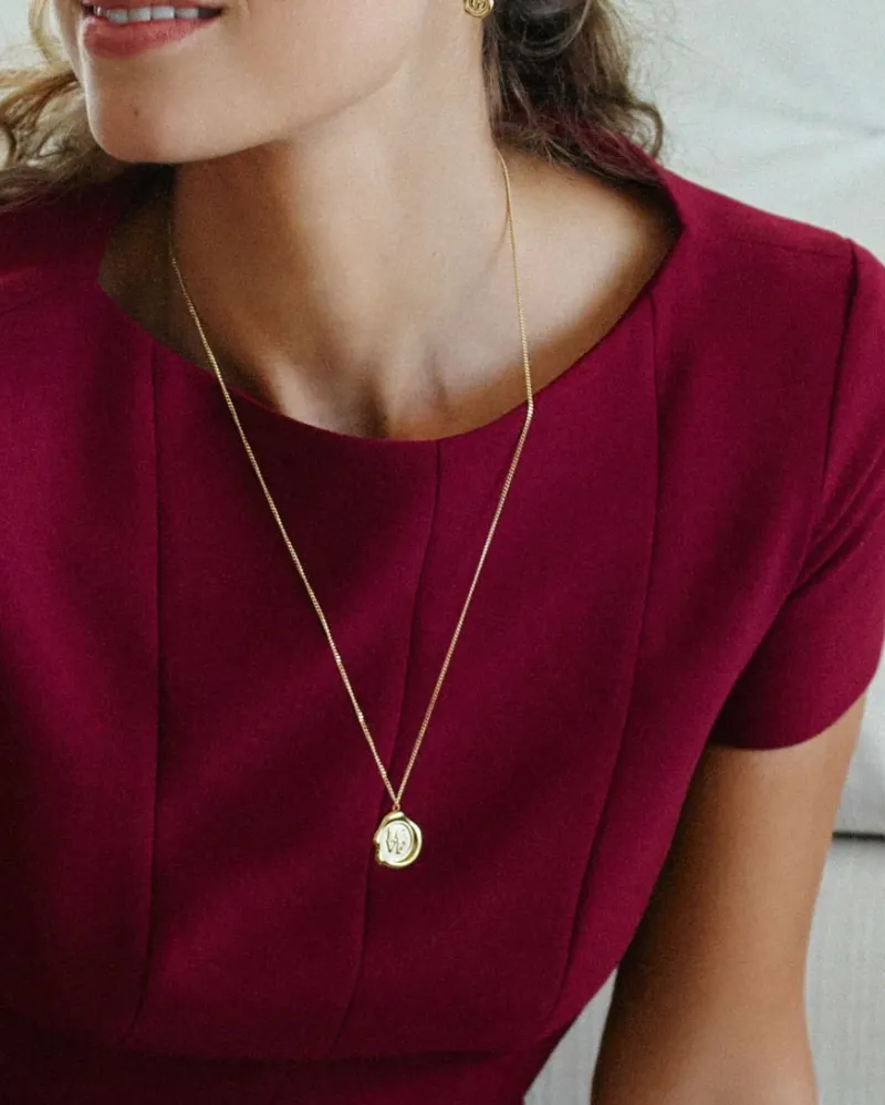 Holly Halsband L – Guld>Edblad Sale