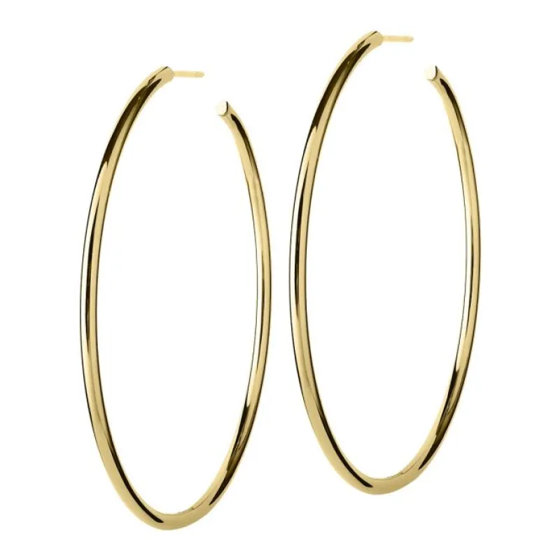 Hoops Örhängen Guld Large (105866)>Edblad Discount